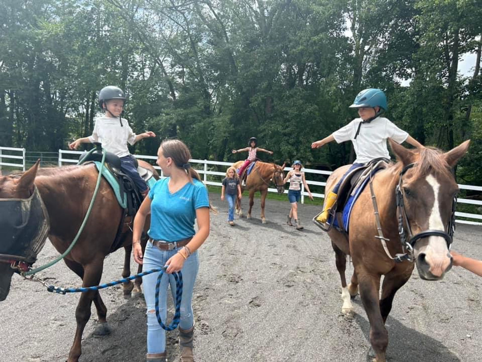 Riding at Sunset Acres