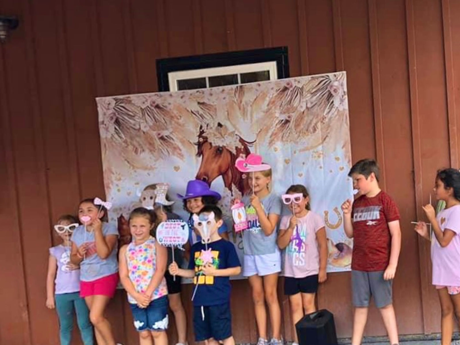 Trail through the property